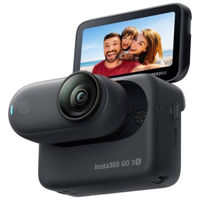Insta360 GO 3S Cámara de Acción 4K, 128 GB, Negra Insta360 GO 3S Cámara de Acción 4K, 128 GB, Negra